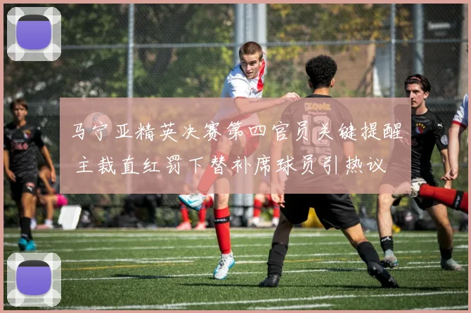 马宁亚精英决赛第四官员关键提醒 主裁直红罚下替补席球员引热议